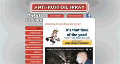 Desktop Screenshot of anti-rustoilspray.com